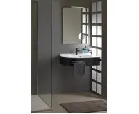 SAPHO PULSE umyvadlo rohové, litý mramor, 75x45cm, pravé, bílá (5)