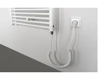 AQUALINE DIRECT-E elektrické otopné těleso rovné 600x1680 mm, 800 W, bílá (4)