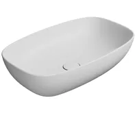 GSI NUBES keramické umyvadlo na desku 60x38cm, bílá mat GSI NUBES keramické umyvadlo na desku 60x38cm, bílá mat