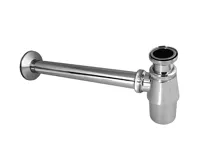 Sifon umyvadlový, celokovový s převlečnou maticí, pochrom. mosaz, 5/4"x ø 32 mm Sifon umyvadlový, celokovový s převlečnou maticí, pochrom. mosaz, 5/4"x ø 32 mm