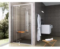 Ravak sprchové dveře PDOP2-110 bright alu+Transparent