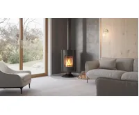 HS Flamingo Krbová kamna MASTERFLAMME ® Medie II, černá (17)