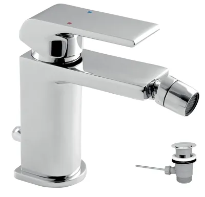 NOVASERVIS Bidetová baterie s výpustí Nobless SHARP chrom - 37011,0