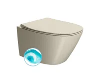 GSI MODO závěsná WC mísa, Swirlflush, 37x54cm, creta dual-mat