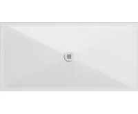 GSI Keramická sprchová vanička, obdélník 180x90x2cm, bílá mat