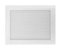 HS Flamingo Krbová mřížka 22x30 BASIC bílá s žaluzií