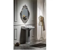 AQUALINE ANTIK keramické umyvadlo, 58x47 cm, bílá (5)