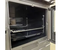 PLAMEN Sporák na tuhá paliva SLAVONAC N - P černý (4)