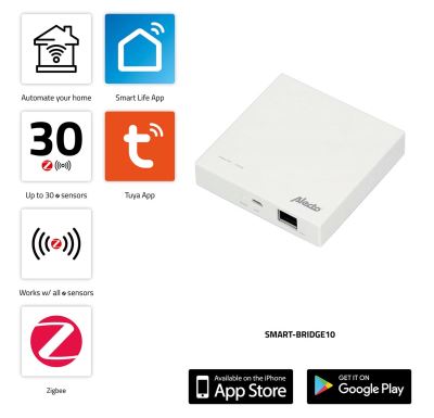 TUYA / SmartLife Přípojné místo pro senzory Zigbee k síti / internetu SMART-BRIDGE10