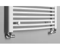 AQUALINE ORBIT otopné těleso s bočním připojením 450x1320 mm, bílá (4)