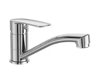 Dřezová stojánková baterie, Sonáta, s ramínkem plochým 170 mm, chrom Dřezová stojánková baterie, Sonáta, s ramínkem plochým 170 mm, chrom