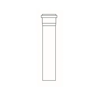 ALMEVA STARR trubka s hrdlem 0,5m 200mm