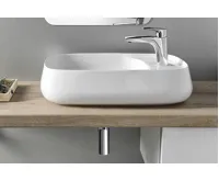 SAPHO AVENTIN keramické umyvadlo na desku, 60x40cm, bílá (2)