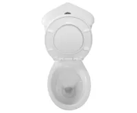 AQUALINE CLIFTON rohové WC kombi, dvojtlačítko 3/6l, zadní/spodní odpad, bílá (6)