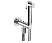SAPHO Nástěnný ventil s ruční bidetovou sprškou a bezpečnostní pojistkou,kulatý,chrom