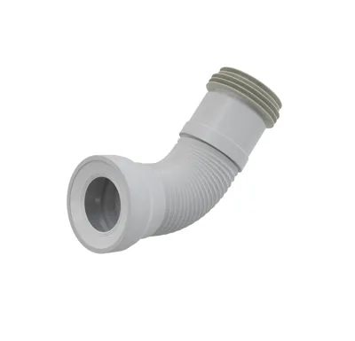 ALCAPLAST Flexi dopojení k volně stojícímu WC, 80–110 mm × 90–110 mm, délka 280–550 mm, PP, bílé A970