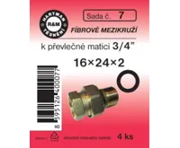 Hartman Sada č.   7: sada fíbr.těs.matky - 3/4"- 16x24x2 - 4x1088 Hartman Sada č.   7: sada fíbr.těs.matky - 3/4"- 16x24x2 - 4x1088