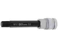 BGS Hlavice nástrčná,  délka 120 mm, 12,5 mm (1/2&quot;), klínový profil (pro RIBE)  M12