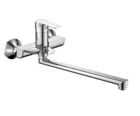 BRUCKNER BARON nástěnná umyvadlová/vanová baterie, chrom