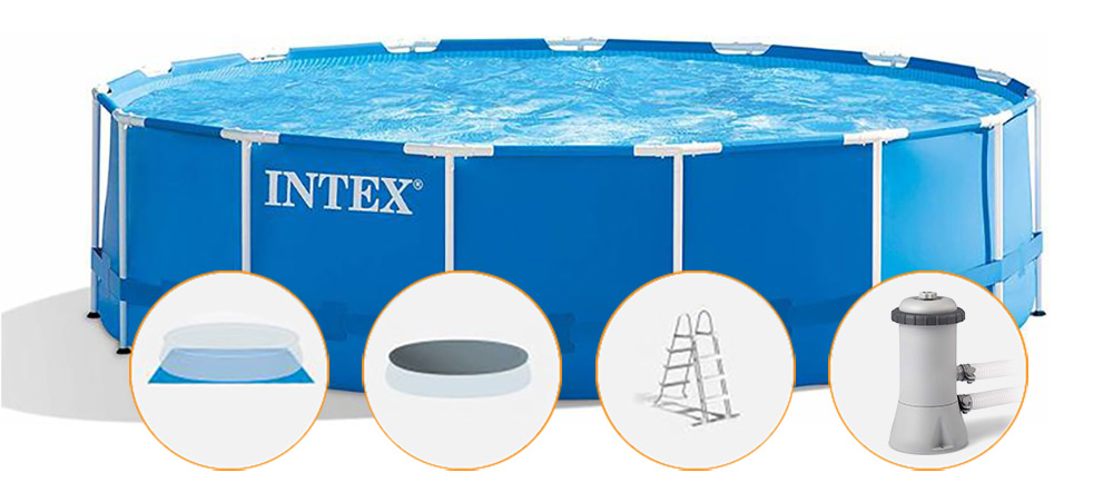 Intex bazén metal frame set 457 x 122 cm 28242