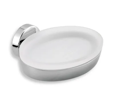 NOVASERVIS Mýdlenka sklo Metalia 11 chrom - 0136,0