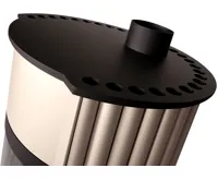 HS Flamingo Krbová kamna MASTERFLAMME ® Grande I, krémová (35)