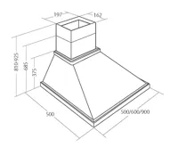 CATA Odsavač par EMPIRE KD 304090 (1)