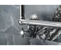 SAPHO STAR připojovací sada ventilů ruční rohová, chrom (3)