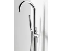 AQUALINE CETO vanová baterie s připojením do podlahy, chrom (5)