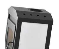 HS Flamingo Krbová kamna FLAMINGO ® VEGA dlažba Bílá (10)