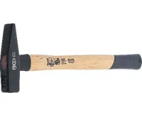 BGS Kladivo 200 g ,záměčnické,Hickory rukojeť,ocelový klín,TÜV / GS (2)