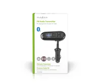 FM transmitter do auta | Husí krk | Hands free volání | 0.4 " | LCD obrazovka | Bluetooth® | 5.0 V DC / 0.5 A | Google Assistant / Siri | Černá (8)