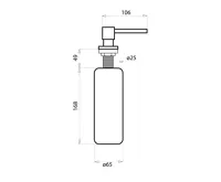 Aquasanita D-001 lesklý chróm (5)