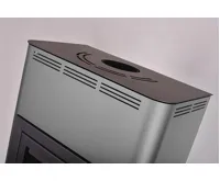 HS Flamingo Krbová kamna AQUAFLAM ® 17 s výměníkem - šedá, automatická regulace (31)