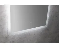 AQUALINE FAGO zrcadlo s LED podsvícením 60x80cm, dotykový senzor, stmívatelné (7)
