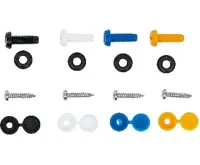 BGS Sada šroubů, matic a krytek, 400dílná (1)