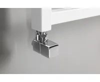 SAPHO CUBE připojovací sada ventilů ruční rohová, chrom (5)