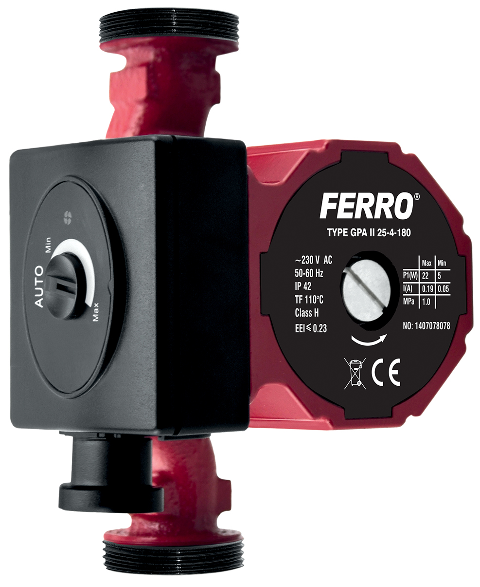 Weberman ferro 25-40/180 mm čerpadlo pro topení