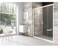 Ravak Sprchové dveře BLIX BLDP4-170 bílá+Transparent *
