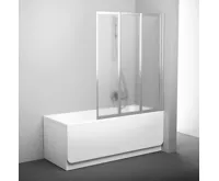 Ravak Vanová zástěna VS3 130 satin+grape Ravak Vanová zástěna VS3 130 satin+grape