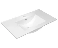 SAPHO SLIM keramické umyvadlo, nábytkové, 90x46,5cm, bílá