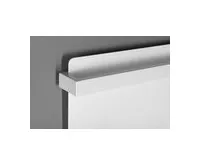 SAPHO ELMIS elektrický sušák ručníků 400x800 mm, 120 W, hliník, bílá mat (1)