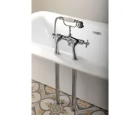 SAPHO ANTEA připojení pro instalaci vanové baterie na okraj vany (pár), chrom (3)