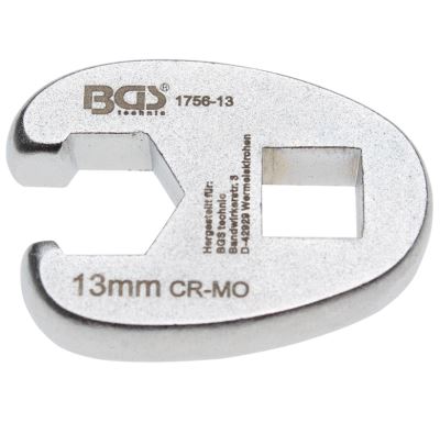 BGS Klíč plochý otevřený 3/8" 13 mm