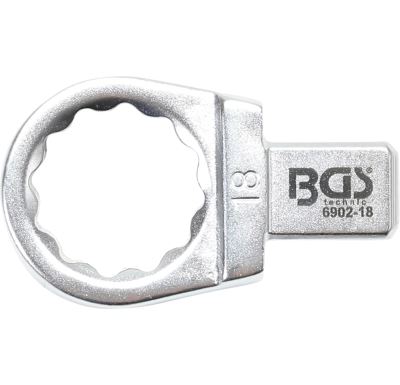 BGS Klíč nástrčný očkový, 18 mm