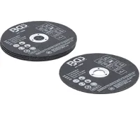 BGS Sada řezných kotoučů , na nerezovou ocel , O 75 x 1,0 x 10 mm , 5dílná - BGS 70998 BGS Sada řezných kotoučů , na nerezovou ocel , O 75 x 1,0 x 10 mm , 5dílná - BGS 70998