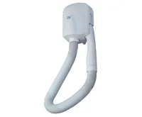 EMPIRE TINY HOTELOVÝ FÉN S HADICÍ ABS PLAST BÍLÝ