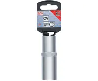 BGS Hlavice nástrčná dvanáctihranná, prodloužená, 12,5 mm (1/2"), 21 mm (2)