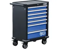 BGS Dílenský vozík, 7 zásuvek, se 263 nástroji (3)