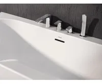 Ravak Vanová baterie FLAT FL 026.0, na okraj vany, čtyřotvorová